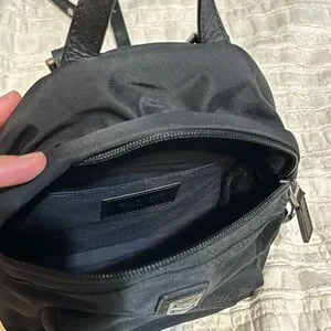 Givenchy | Bags | Givenchy Mini Black Canvas Backpack | Poshmark display picture 2